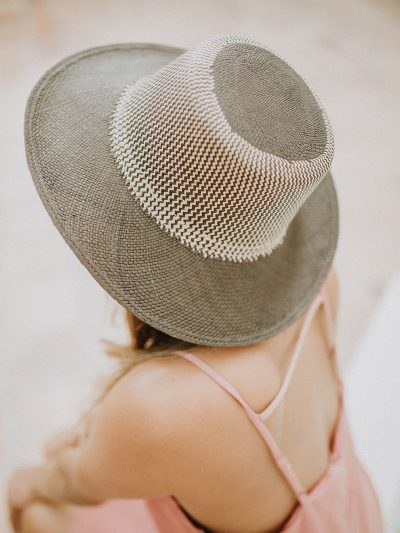 BAGHEERA | Sombrero marrón |  Palma de Iraca