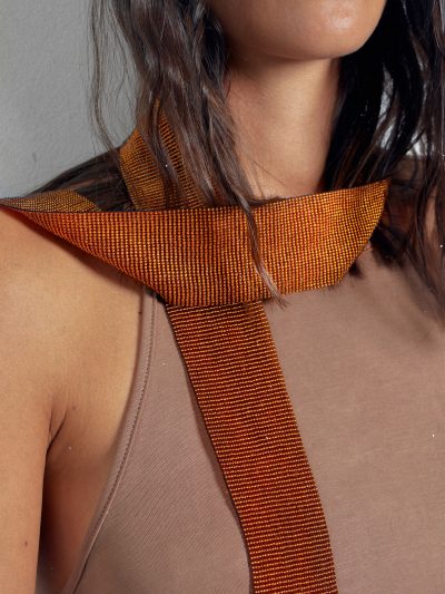MINIMAL COBRE | Choker Cobre de abalorios